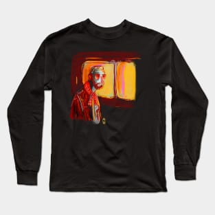 Van Gogh at Subway Long Sleeve T-Shirt